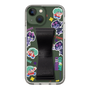 スリムプロテクションケース - STAND & RING RIBBON Black［ キャンディーカリエス - ステッカー ］