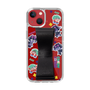 スリムプロテクションケース - STAND & RING RIBBON Black［ キャンディーカリエス - ステッカー ］