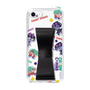スリムプロテクションケース - STAND & RING RIBBON Black［ キャンディーカリエス - ステッカー ］