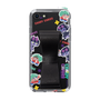 スリムプロテクションケース - STAND & RING RIBBON Black［ キャンディーカリエス - ステッカー ］