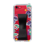 スリムプロテクションケース - STAND & RING RIBBON Black［ キャンディーカリエス - ステッカー ］