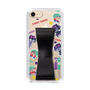 スリムプロテクションケース - STAND & RING RIBBON Black［ キャンディーカリエス - ステッカー ］
