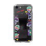 スリムプロテクションケース - STAND & RING RIBBON Black［ キャンディーカリエス - ステッカー ］