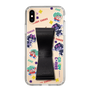 スリムプロテクションケース - STAND & RING RIBBON Black［ キャンディーカリエス - ステッカー ］