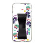 スリムプロテクションケース - STAND & RING RIBBON Black［ キャンディーカリエス - ステッカー ］