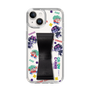 スリムプロテクションケース - STAND & RING RIBBON Black［ キャンディーカリエス - ステッカー ］