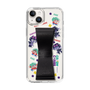 スリムプロテクションケース - STAND & RING RIBBON Black［ キャンディーカリエス - ステッカー ］