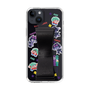 スリムプロテクションケース - STAND & RING RIBBON Black［ キャンディーカリエス - ステッカー ］