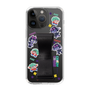 スリムプロテクションケース - STAND & RING RIBBON Black［ キャンディーカリエス - ステッカー ］