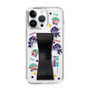 スリムプロテクションケース - STAND & RING RIBBON Black［ キャンディーカリエス - ステッカー ］