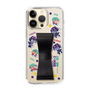 スリムプロテクションケース - STAND & RING RIBBON Black［ キャンディーカリエス - ステッカー ］