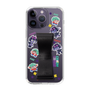 スリムプロテクションケース - STAND & RING RIBBON Black［ キャンディーカリエス - ステッカー ］