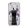 スリムプロテクションケース - STAND & RING RIBBON Black［ キャンディーカリエス - ステッカー ］