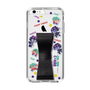 スリムプロテクションケース - STAND & RING RIBBON Black［ キャンディーカリエス - ステッカー ］