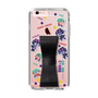 スリムプロテクションケース - STAND & RING RIBBON Black［ キャンディーカリエス - ステッカー ］