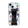 スリムプロテクションケース - STAND & RING RIBBON Black［ キャンディーカリエス - ステッカー ］