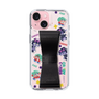 スリムプロテクションケース - STAND & RING RIBBON Black［ キャンディーカリエス - ステッカー ］