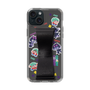 スリムプロテクションケース - STAND & RING RIBBON Black［ キャンディーカリエス - ステッカー ］