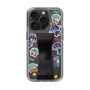 スリムプロテクションケース - STAND & RING RIBBON Black［ キャンディーカリエス - ステッカー ］