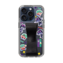 スリムプロテクションケース - STAND & RING RIBBON Black［ キャンディーカリエス - ステッカー ］