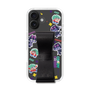 スリムプロテクションケース - STAND & RING RIBBON Black［ キャンディーカリエス - ステッカー ］