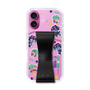 スリムプロテクションケース - STAND & RING RIBBON Black［ キャンディーカリエス - ステッカー ］