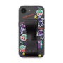 スリムプロテクションケース - STAND & RING RIBBON Black［ キャンディーカリエス - ステッカー ］