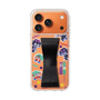 スリムプロテクションケース - STAND & RING RIBBON Black［ キャンディーカリエス - ステッカー ］