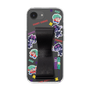スリムプロテクションケース - STAND & RING RIBBON Black［ キャンディーカリエス - ステッカー ］