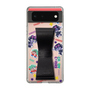 スリムプロテクションケース - STAND & RING RIBBON Black［ キャンディーカリエス - ステッカー ］