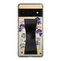 スリムプロテクションケース - STAND & RING RIBBON Black［ キャンディーカリエス - ステッカー ］