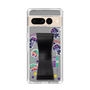 スリムプロテクションケース - STAND & RING RIBBON Black［ キャンディーカリエス - ステッカー ］