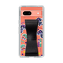 スリムプロテクションケース - STAND & RING RIBBON Black［ キャンディーカリエス - ステッカー ］