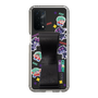 スリムプロテクションケース - STAND & RING RIBBON Black［ キャンディーカリエス - ステッカー ］