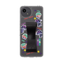 スリムプロテクションケース - STAND & RING RIBBON Black［ キャンディーカリエス - ステッカー ］