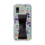 スリムプロテクションケース - STAND & RING RIBBON Black［ キャンディーカリエス - ステッカー ］