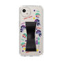スリムプロテクションケース - STAND & RING RIBBON Black［ キャンディーカリエス - ステッカー ］