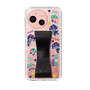 スリムプロテクションケース - STAND & RING RIBBON Black［ キャンディーカリエス - ステッカー ］