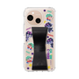 スリムプロテクションケース - STAND & RING RIBBON Black［ キャンディーカリエス - ステッカー ］