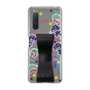 スリムプロテクションケース - STAND & RING RIBBON Black［ キャンディーカリエス - ステッカー ］