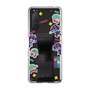 スリムプロテクションケース - STAND & RING RIBBON Black［ キャンディーカリエス - ステッカー ］