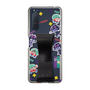スリムプロテクションケース - STAND & RING RIBBON Black［ キャンディーカリエス - ステッカー ］