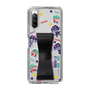 スリムプロテクションケース - STAND & RING RIBBON Black［ キャンディーカリエス - ステッカー ］