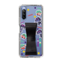スリムプロテクションケース - STAND & RING RIBBON Black［ キャンディーカリエス - ステッカー ］