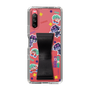 スリムプロテクションケース - STAND & RING RIBBON Black［ キャンディーカリエス - ステッカー ］