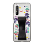 スリムプロテクションケース - STAND & RING RIBBON Black［ キャンディーカリエス - ステッカー ］