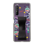 スリムプロテクションケース - STAND & RING RIBBON Black［ キャンディーカリエス - ステッカー ］