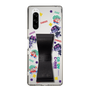 スリムプロテクションケース - STAND & RING RIBBON Black［ キャンディーカリエス - ステッカー ］