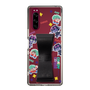 スリムプロテクションケース - STAND & RING RIBBON Black［ キャンディーカリエス - ステッカー ］