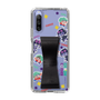 スリムプロテクションケース - STAND & RING RIBBON Black［ キャンディーカリエス - ステッカー ］